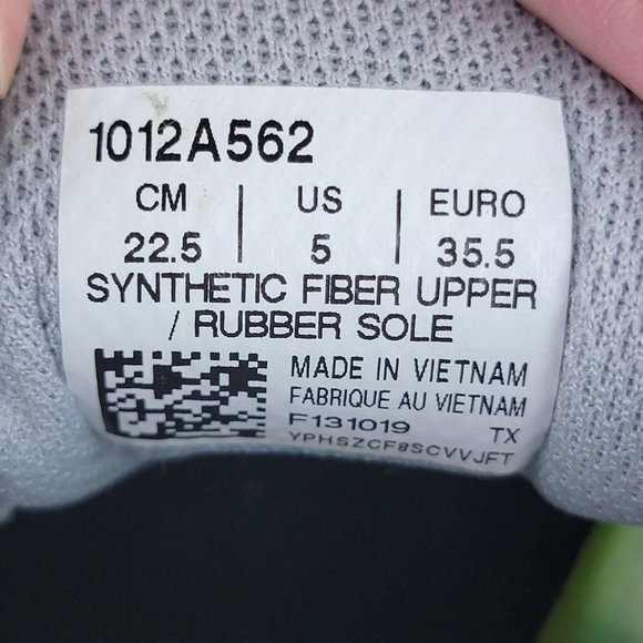 Asics Womens Gel -Excite 7 Mint Tint White Mesh Lace Up Low Top Sneakers Size 5 - Picture 10 of 10